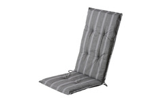 Stolehynde Doha grå stribet 118 x 49 cm - Sunlife